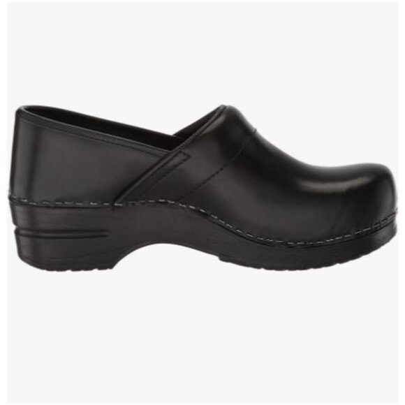Sanita Professional Women’s Cabrio Black Addison Non-Slip Leather Clogs Size 41 - Picture 12 of 13